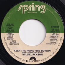 画像をギャラリービューアに読み込む, Millie Jackson - Keep The Home Fire Burnin' / Logs And Thangs (7 inch Record / Used)
