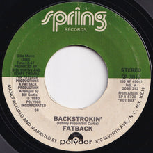 Load image into Gallery viewer, Fatback Band - Backstrokin' / Love Spell (7 inch Record / Used)