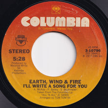 Load image into Gallery viewer, Earth, Wind & Fire - Got To Get You Into My Life / I'll Write A Song For You (7 inch Record / Used)