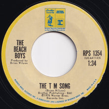 Load image into Gallery viewer, Beach Boys - Rock and Roll Music / The T M Song (7 inch Record / Used)