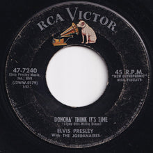 Load image into Gallery viewer, Elvis Presley - Wear My Ring Around Your Neck / Doncha' Think It's Time (7 inch Record / Used)