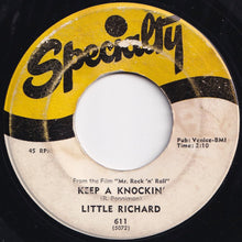 Load image into Gallery viewer, Little Richard - Keep A Knockin' / Can't Believe You Wanna Leave (7 inch Record / Used)