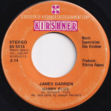 画像をギャラリービューアに読み込む, James Darren - Mammy Blue / As Long As You Love Me (7 inch Record / Used)