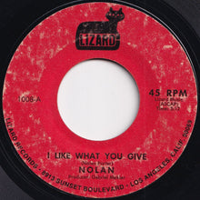 画像をギャラリービューアに読み込む, Nolan - I Like What You Give / Somebody's Cryin' (7 inch Record / Used)