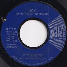 画像をギャラリービューアに読み込む, Mitch Ryder - Joy / I'd Rather Go To Jail (7 inch Record / Used)