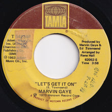 画像をギャラリービューアに読み込む, Marvin Gaye - Let's Get It On / I Wish It Would Rain (7 inch Record / Used)
