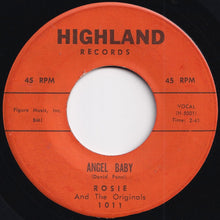Load image into Gallery viewer, Rosie And The Originals - Angel Baby / Give Me Love (7 inch Record / Used)
