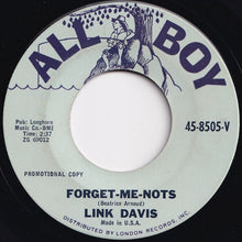 画像をギャラリービューアに読み込む, Link Davis - Little Red Boat / Forget-Me-Nots (7 inch Record / Used)