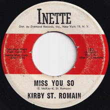 画像をギャラリービューアに読み込む, Kirby St. Romain - Summer's Comin' / Miss You So (7 inch Record / Used)