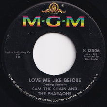 画像をギャラリービューアに読み込む, Sam The Sham And The Pharaohs - Lil' Red Riding Hood / Love Me Like Before (7 inch Record / Used)