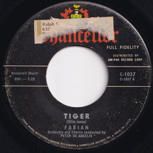 画像をギャラリービューアに読み込む, Fabian - Tiger / Mighty Cold (To A Warm Warm Heart) (7 inch Record / Used)