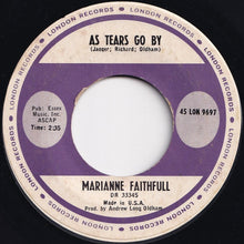 画像をギャラリービューアに読み込む, Marianne Faithfull - As Tears Go By / Greensleeves (7 inch Record / Used)