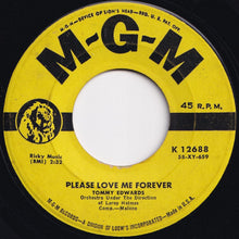 画像をギャラリービューアに読み込む, Tommy Edwards - It's All In The Game / Please Love Me Forever (7 inch Record / Used)
