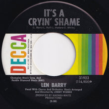 画像をギャラリービューアに読み込む, Len Barry - Somewhere / It's A Cryin' Shame (7 inch Record / Used)