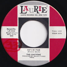 画像をギャラリービューアに読み込む, Chiffons - He's So Fine / Oh My Love (7 inch Record / Used)