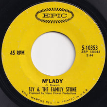 画像をギャラリービューアに読み込む, Sly & The Family Stone - Life / M'Lady (7 inch Record / Used)