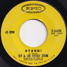 画像をギャラリービューアに読み込む, Sly & The Family Stone - Stand! / I Want To Take You Higher (7 inch Record / Used)