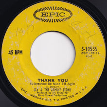 画像をギャラリービューアに読み込む, Sly & The Family Stone - Thank You (Falettinme Be Mice Elf Agin) / Everybody Is A Star (7 inch Record / Used)