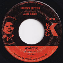 画像をギャラリービューアに読み込む, James Brown - Lowdown Popcorn / Top Of The Stack (7 inch Record / Used)