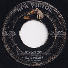 Load image into Gallery viewer, Elvis Presley - Loving You / (Let Me Be Your) Teddy Bear (7 inch Record / Used)