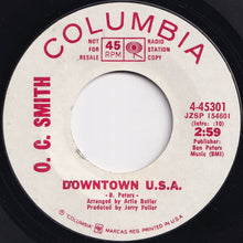 画像をギャラリービューアに読み込む, O.C. Smith - Downtown U.S.A. / Downtown U.S.A. (7 inch Record / Used)