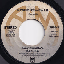 画像をギャラリービューアに読み込む, Tony Camillo's Bazuka - Dynomite (Part 1) / (Part 2) (7 inch Record / Used)
