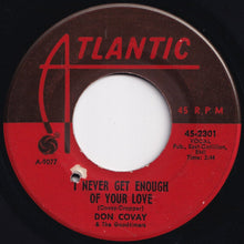 画像をギャラリービューアに読み込む, Don Covay & The Goodtimers - Seesaw / I Never Get Enough Of Your Love (7 inch Record / Used)