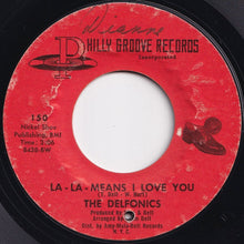 画像をギャラリービューアに読み込む, Delfonics - La-La-Means I Love You / Can't Get Over Losing You (7 inch Record / Used)