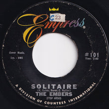 画像をギャラリービューアに読み込む, Embers - Solitaire / I'm Feeling All Right Again (7 inch Record / Used)