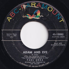 画像をギャラリービューアに読み込む, Paul Anka - Puppy Love / Adam And Eve (7 inch Record / Used)