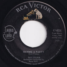 画像をギャラリービューアに読み込む, Sam Cooke - Having A Party / Bring It On Home To Me (7 inch Record / Used)