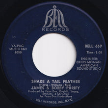 画像をギャラリービューアに読み込む, James & Bobby Purify - Shake A Tail Feather / Goodness Gracious (7 inch Record / Used)