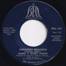 画像をギャラリービューアに読み込む, James & Bobby Purify - Shake A Tail Feather / Goodness Gracious (7 inch Record / Used)