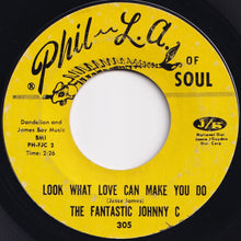 画像をギャラリービューアに読み込む, Fantastic Johnny C - Boogaloo Down Broadway / Look What Love Can Make You Do (7 inch Record / Used)