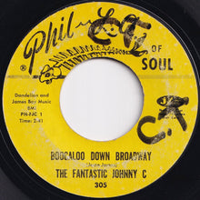 画像をギャラリービューアに読み込む, Fantastic Johnny C - Boogaloo Down Broadway / Look What Love Can Make You Do (7 inch Record / Used)