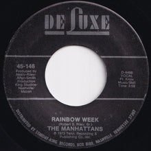 画像をギャラリービューアに読み込む, Manhattans - Rainbow Week / Loneliness (7 inch Record / Used)