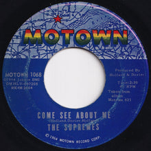 Load image into Gallery viewer, Supremes - Come See About Me / Always In My Heart (7 inch Record / Used)