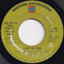 画像をギャラリービューアに読み込む, Watts 103rd Street Rhythm Band - Till You Get Enough / Light My Fire (7 inch Record / Used)