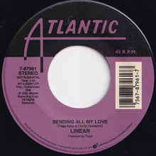 画像をギャラリービューアに読み込む, Linear - Sending All My Love (Radio Mix) / (Instrumental) (7 inch Record / Used)