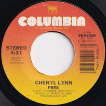 Load image into Gallery viewer, Cheryl Lynn - Encore / Free (7 inch Record / Used)