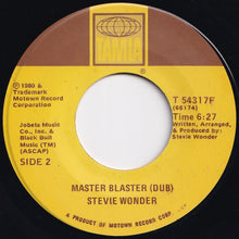 画像をギャラリービューアに読み込む, Stevie Wonder - Master Blaster (Jammin') / (Dub) (7 inch Record / Used)