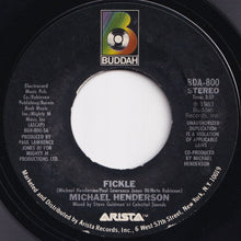 画像をギャラリービューアに読み込む, Michael Henderson - Fickle / (Instrumental) (7 inch Record / Used)