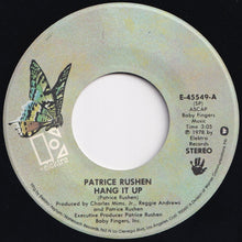 画像をギャラリービューアに読み込む, Patrice Rushen - Hang It Up / It's Just A Natural Thing (7 inch Record / Used)