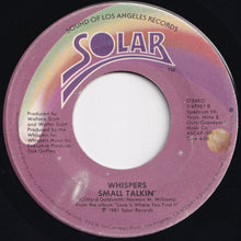 画像をギャラリービューアに読み込む, Whispers - In The Raw / Small Talkin' (7 inch Record / Used)