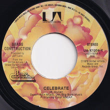 Load image into Gallery viewer, Brass Construction - Celebrate / Top Of The World (7 inch Record / Used)