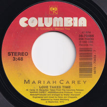 Load image into Gallery viewer, Mariah Carey - Love Takes Time / Sent From Up Above (7 inch Record / Used)