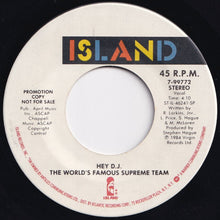 画像をギャラリービューアに読み込む, World's Famous Supreme Team - Hey D.J. / (Instrumental) (7 inch Record / Used)