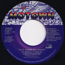 Load image into Gallery viewer, Chico DeBarge - Talk To Me / If It Takes All Night (7 inch Record / Used)