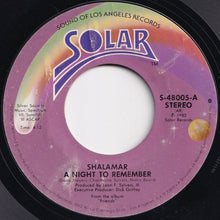 画像をギャラリービューアに読み込む, Shalamar - A Night To Remember / On Top Of The World (7 inch Record / Used)