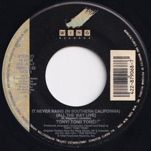 Load image into Gallery viewer, Tony! Toni! Tone! - It Never Rains (In Southern California) (All The Way Live) / Jo-Jo (7 inch Record / Used)